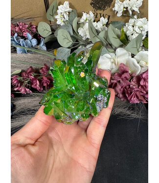 Green Aura Cluster #291, 168gr