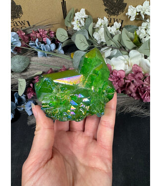 Green Aura Cluster #288, 240gr