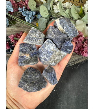 Rough Sodalite Size Small 500gr Bulk Pack Rough Sodalite Size Small 500gr Bulk Pack