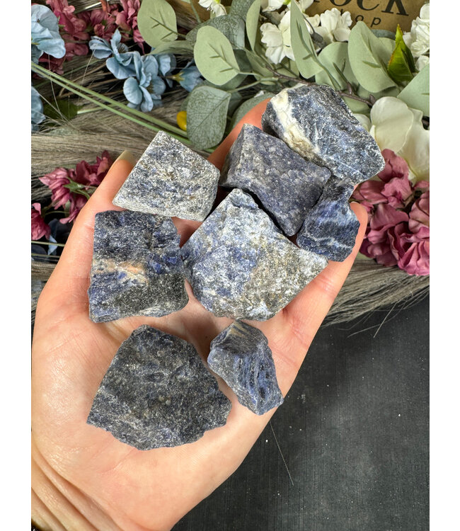 Rough Sodalite Size Small 500gr Bulk Pack