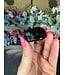 3cm Black Obsidian Sleeping Cat