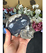 Fluorescent Agate Skull #1, 1196gr