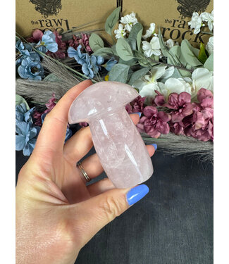 Rose Quartz Mushroom #3, 240gr