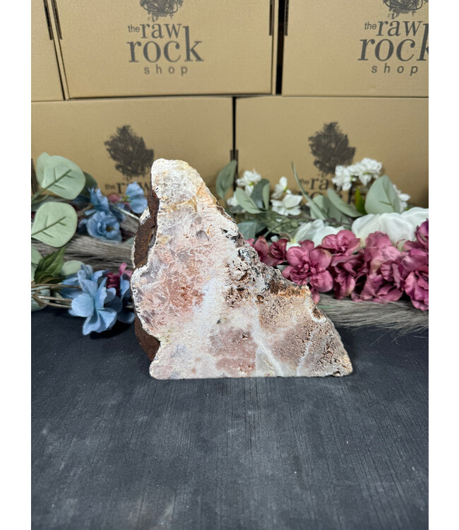 Pink Amethyst Cut Base #155, 1740gr