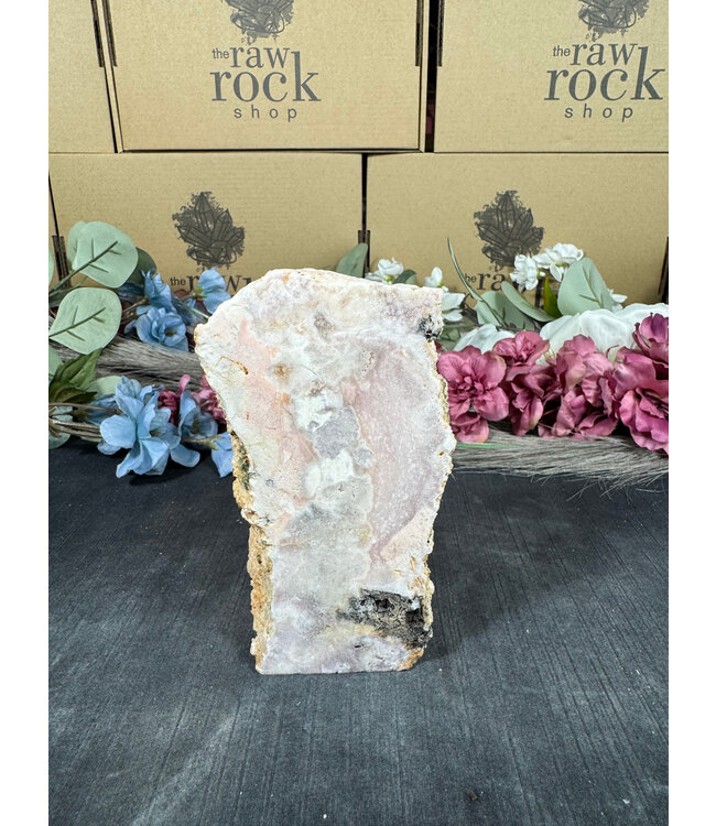 Pink Amethyst Cut Base #170, 720gr