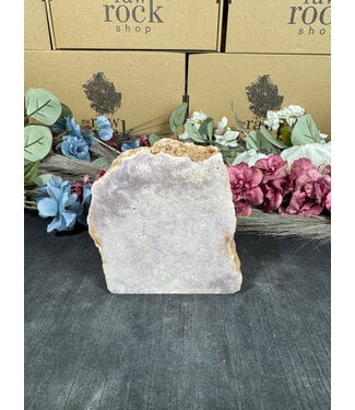 Pink Amethyst Cut Base #172, 968gr