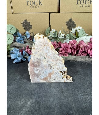Pink Amethyst Cut Base #173, 480gr