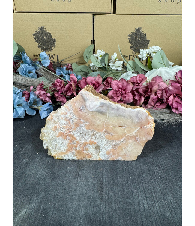 Pink Amethyst Cut Base #176, 826gr