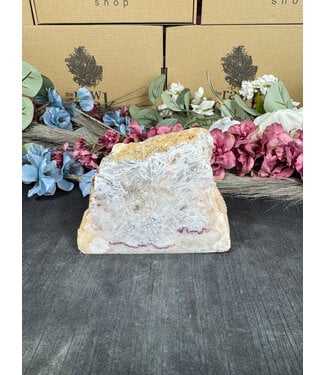 Pink Amethyst Cut Base #179, 684gr