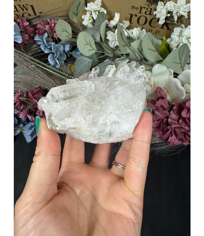 Clear Quartz Cluster #270, 252gr