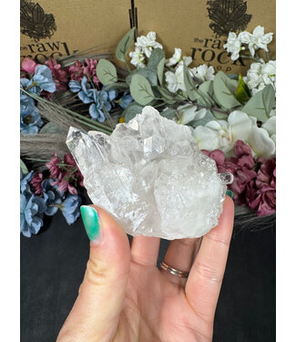 Clear Quartz Cluster #277, 166gr