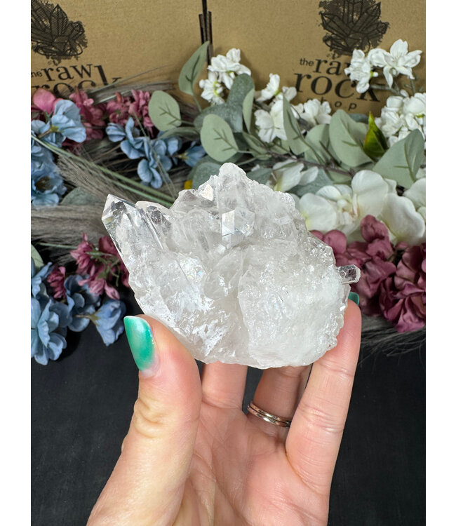 Clear Quartz Cluster #277, 166gr