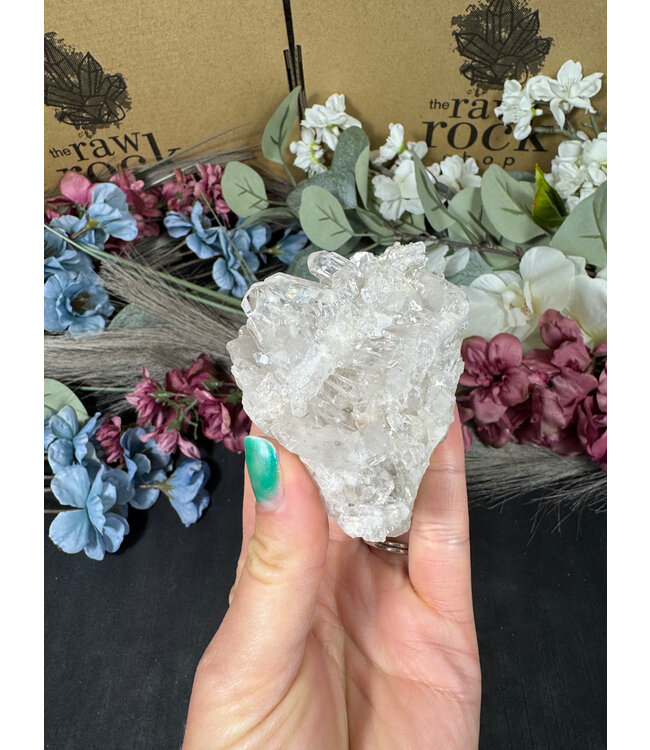 Clear Quartz Cluster #276, 182gr