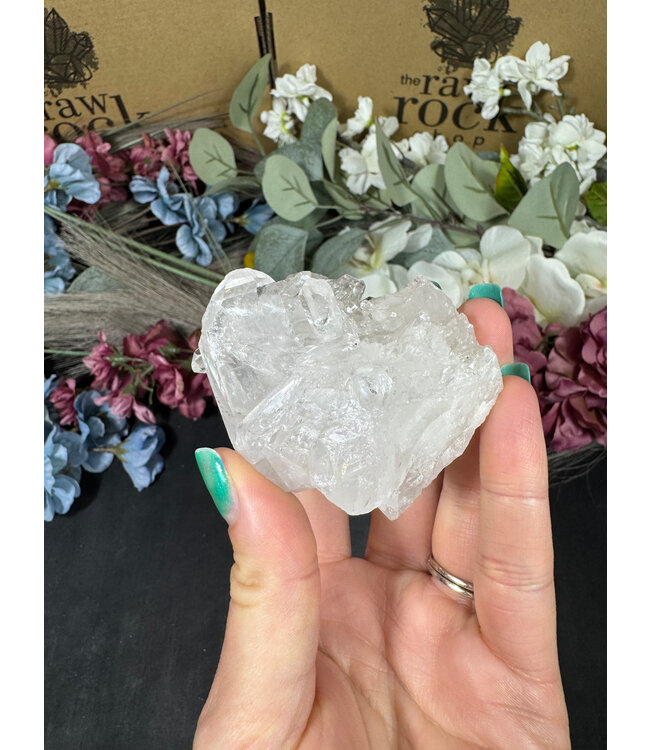 Clear Quartz Cluster #278, 140gr