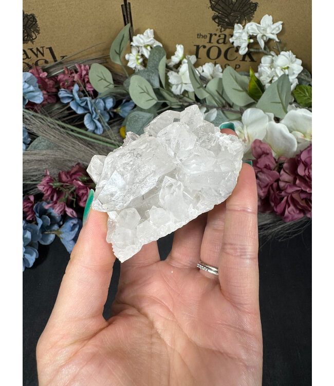 Clear Quartz Cluster #290, 124gr