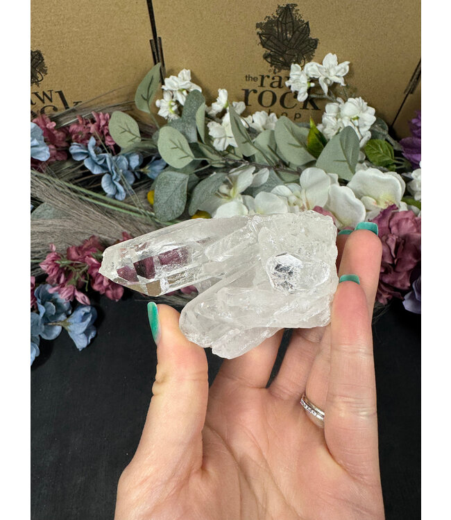 Clear Quartz Cluster #294, 194gr