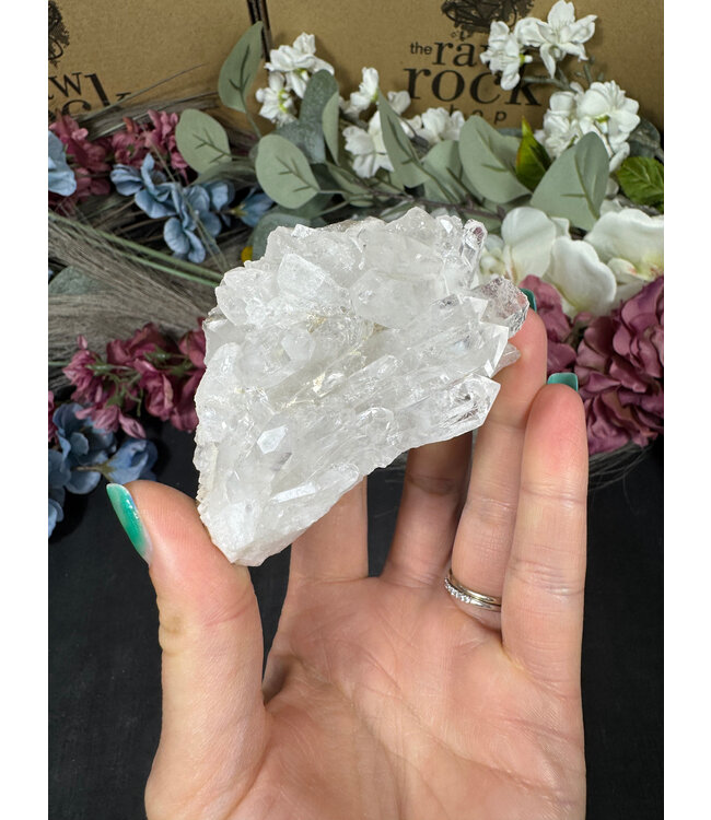 Clear Quartz Cluster #304, 212gr