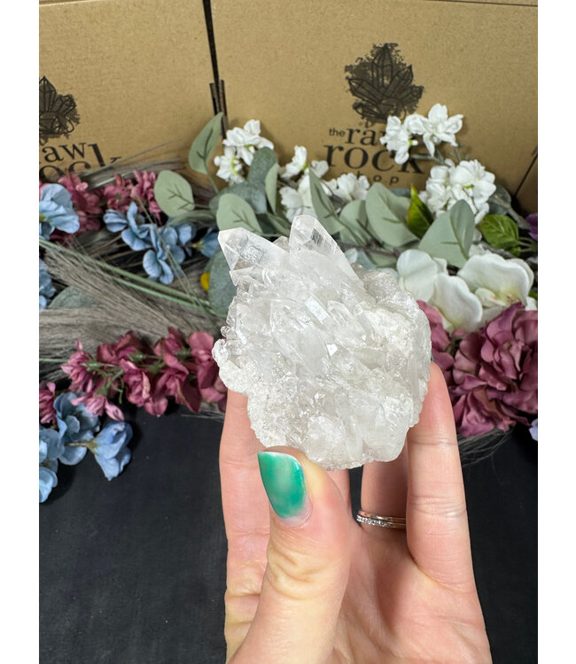 Clear Quartz Cluster #311, 150gr
