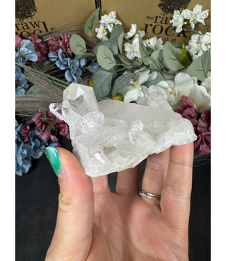 Clear Quartz Cluster #317, 162gr