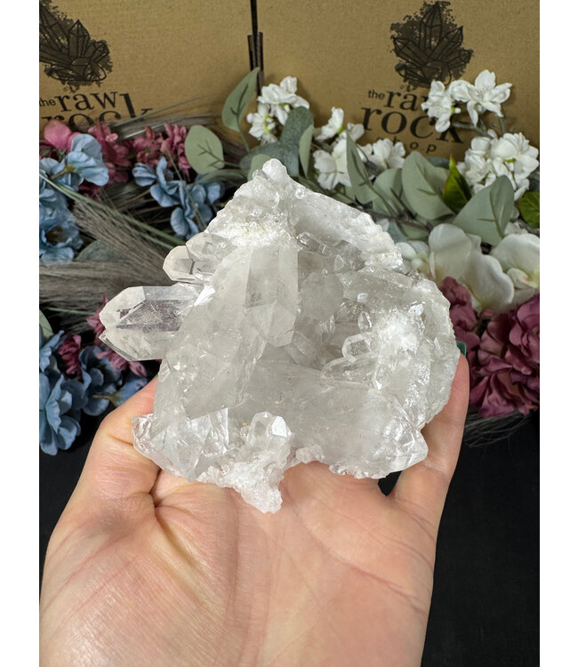 Clear Quartz Cluster #322, 464gr