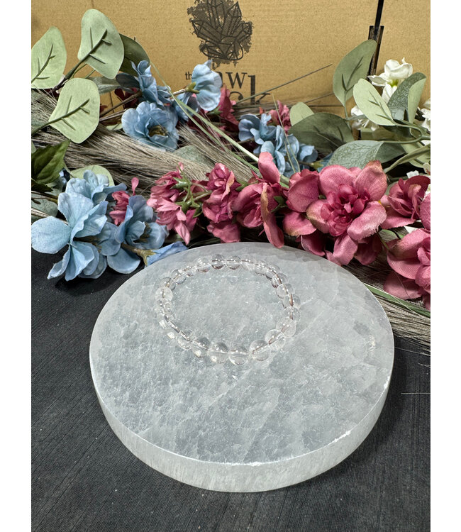 Clear Quartz 8mm Bracelet