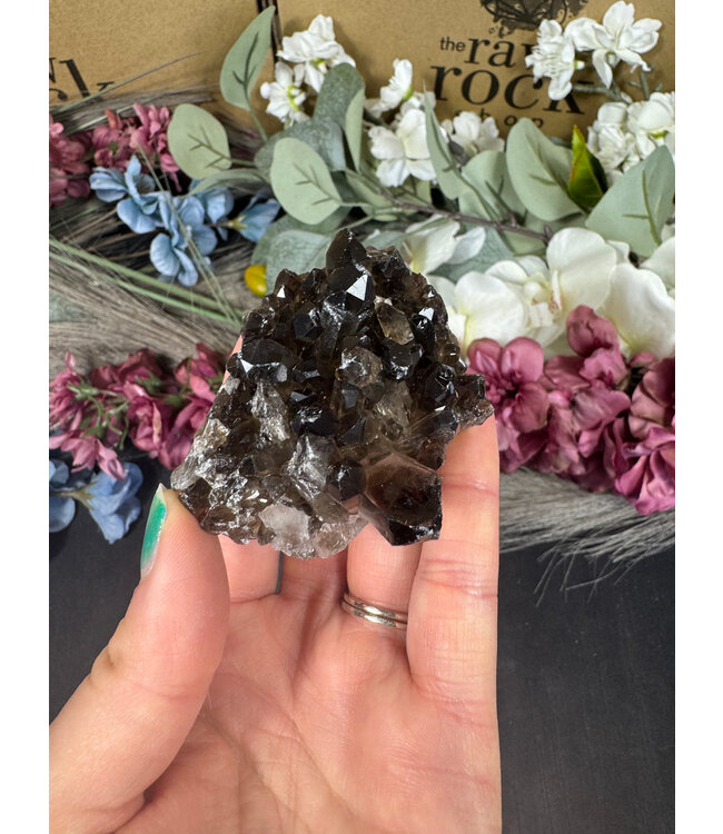 Smoky Quartz Cluster #367, 92gr