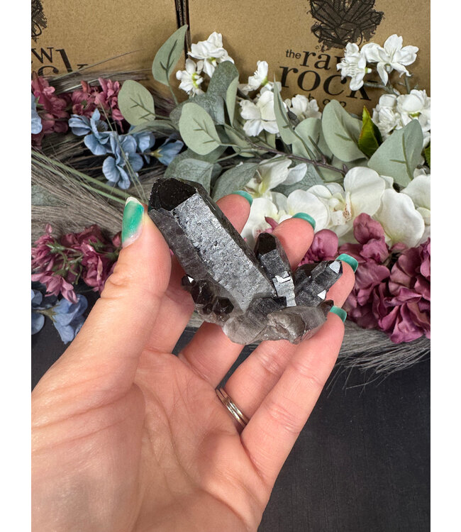 Smoky Quartz Cluster #365, 64gr