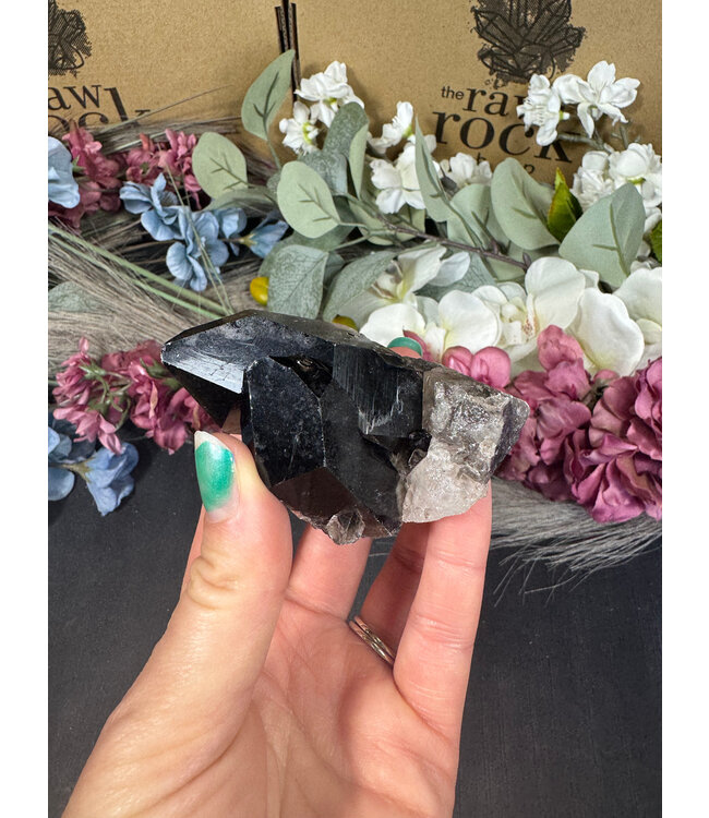 Smoky Quartz Cluster #362, 116gr