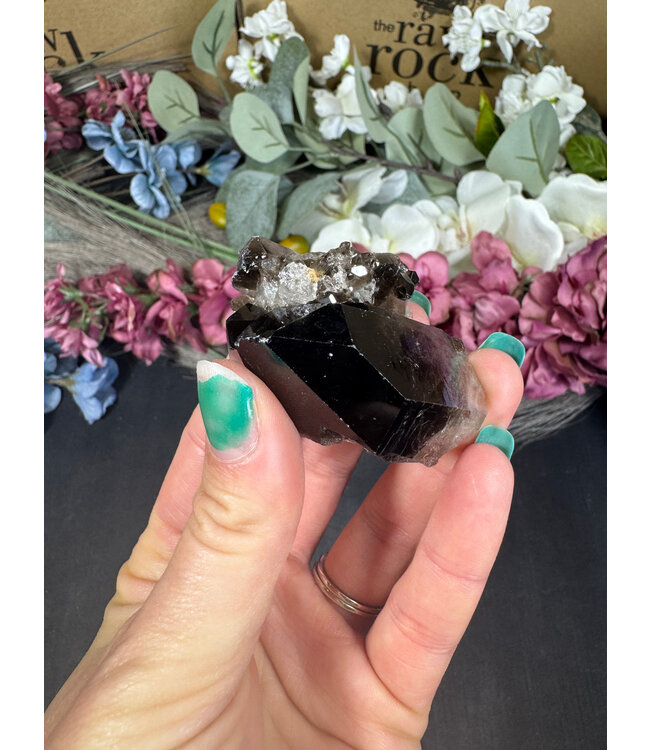 Smoky Quartz Cluster #386, 52gr