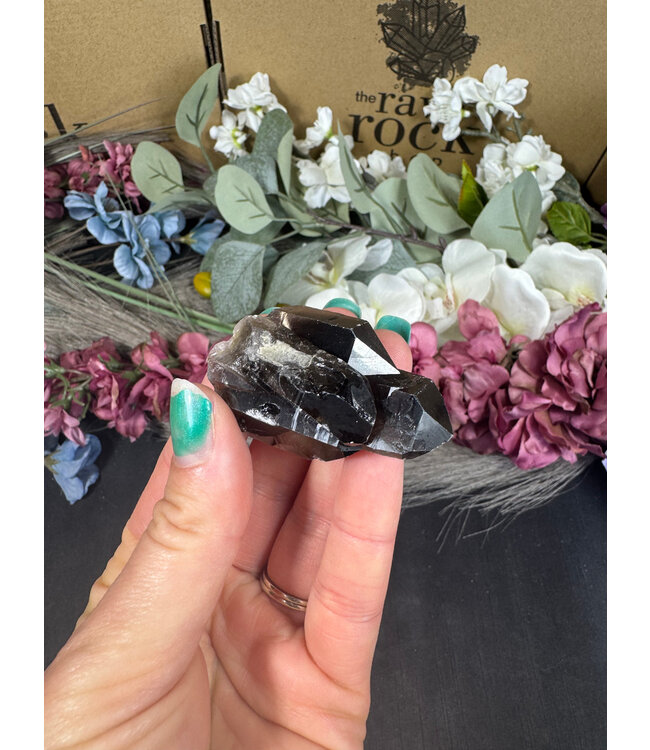 Smoky Quartz Cluster #384, 38gr