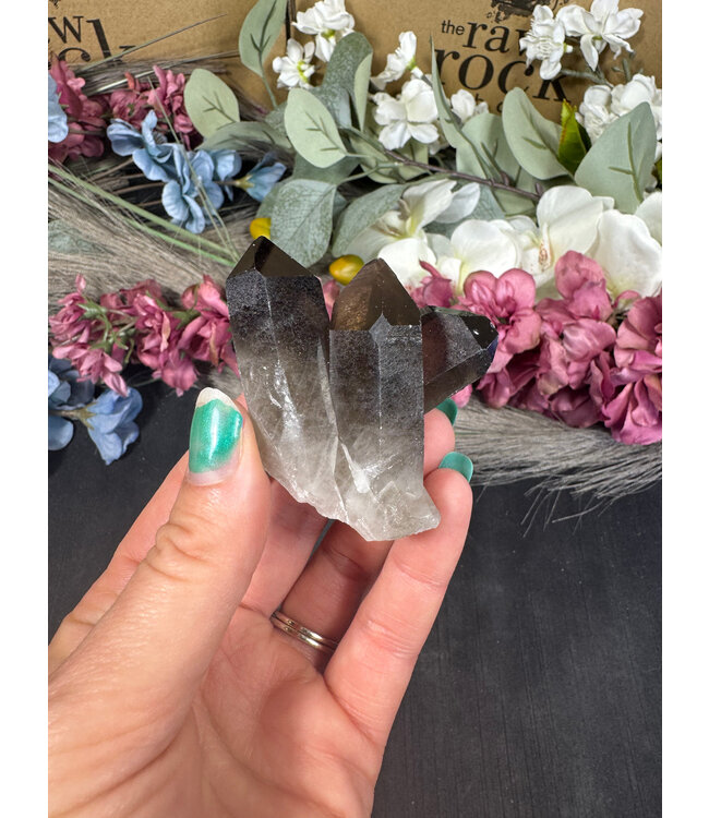 Smoky Quartz Cluster #379, 74gr