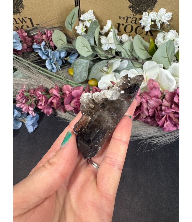 Smoky Quartz Cluster #373, 76gr