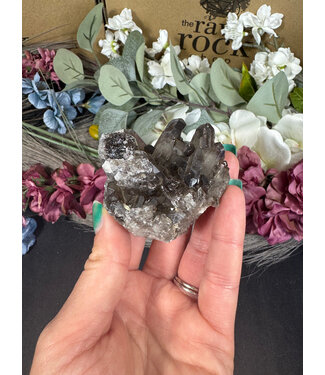 Smoky Quartz Cluster #370, 112gr