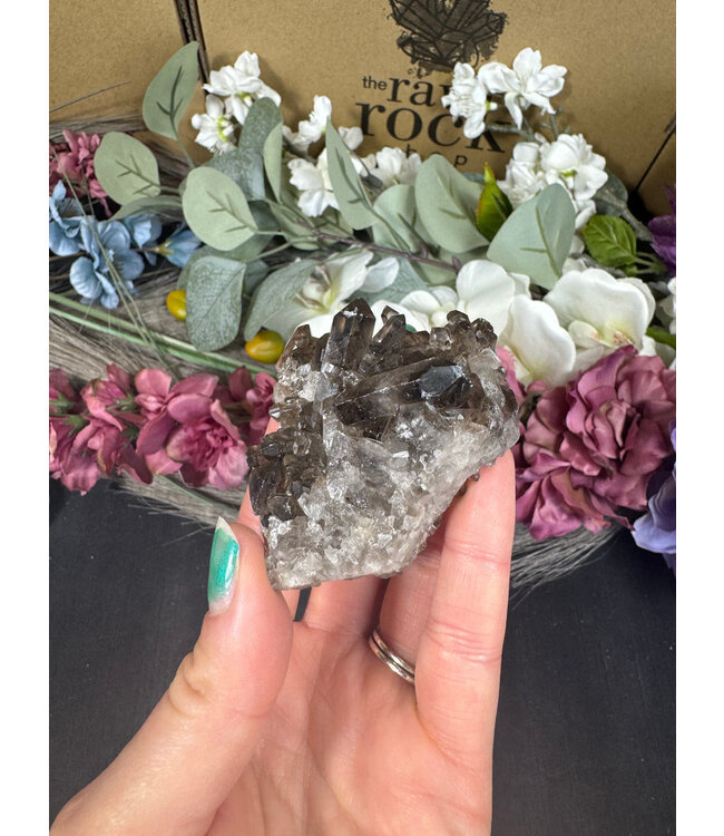 Smoky Quartz Cluster #361, 92gr