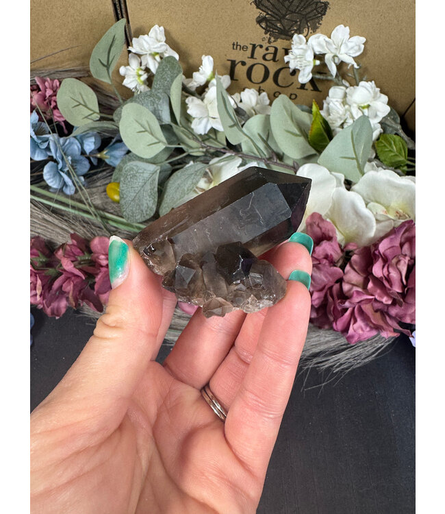 Smoky Quartz Cluster #358, 76gr