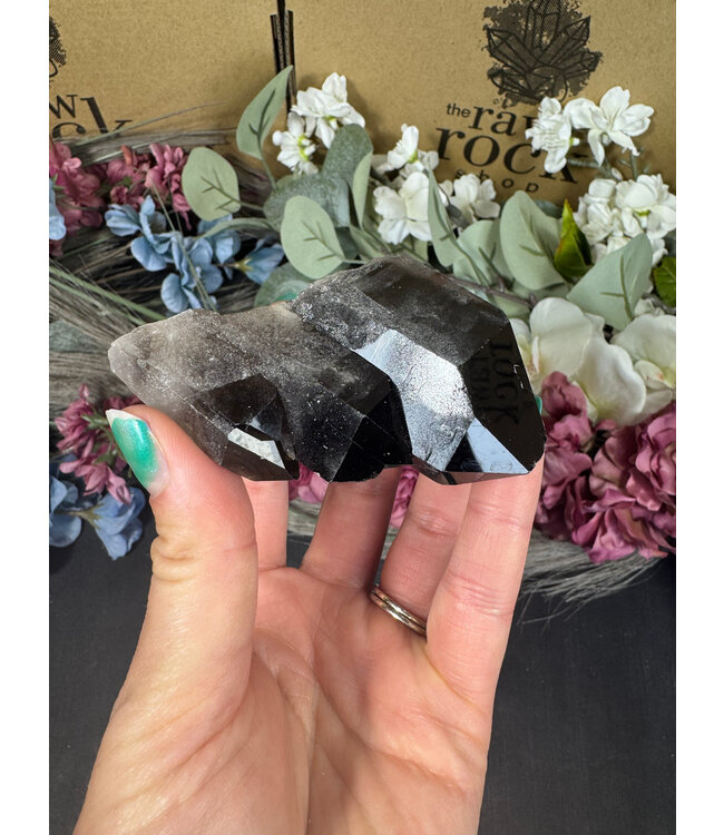 Smoky Quartz Cluster #353, 134gr