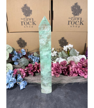 Green Fluorite Tower #25, 682gr