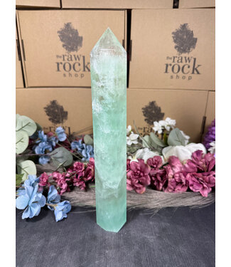 Green Fluorite Tower #26, 928gr