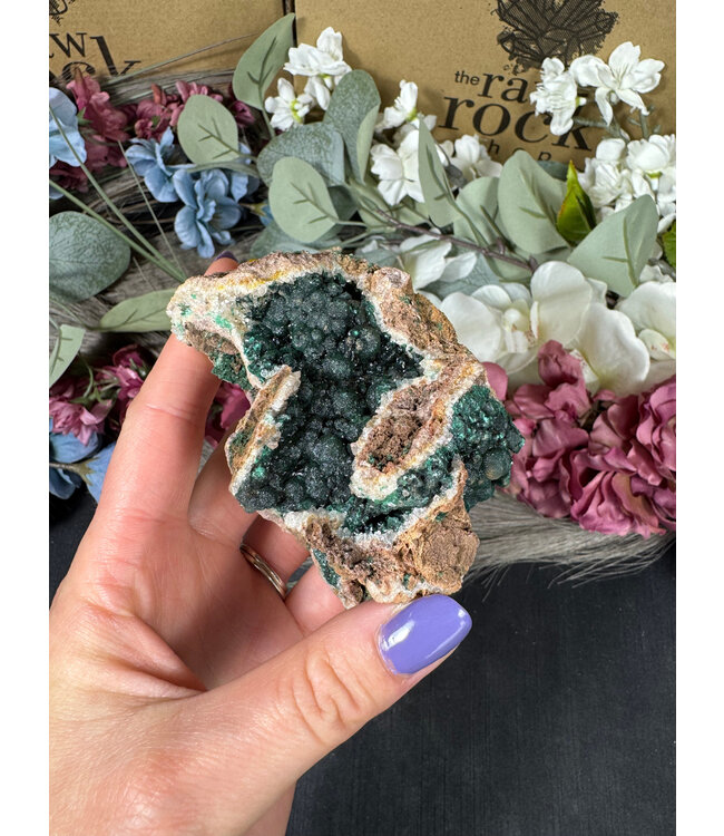 Botryoidal "Ball" Malachite Specimen #47, 256gr