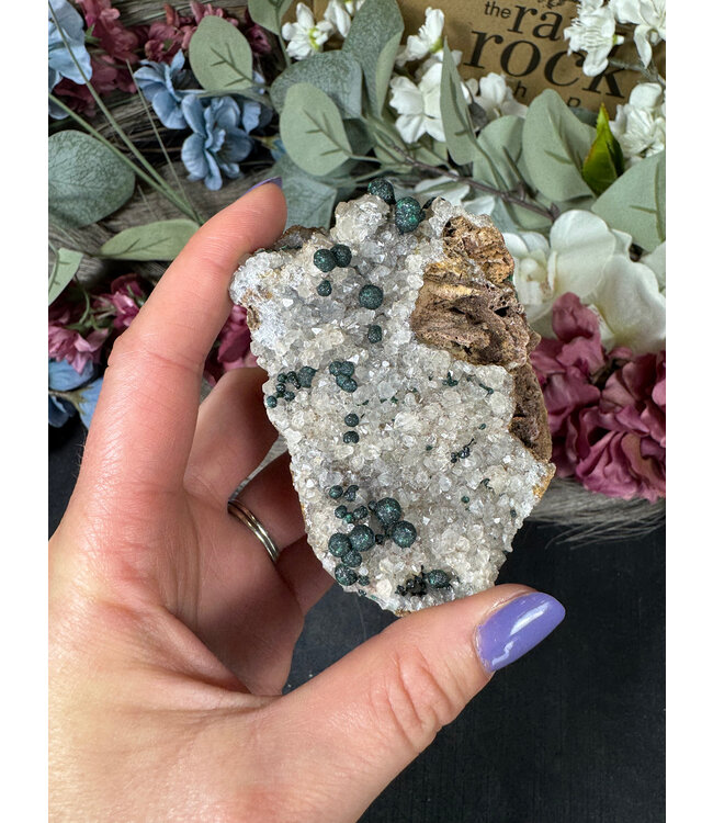 Botryoidal "Ball" Malachite Specimen #45, 160gr