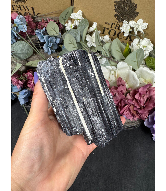 Raw Black Tourmaline Specimen #237, 1006gr