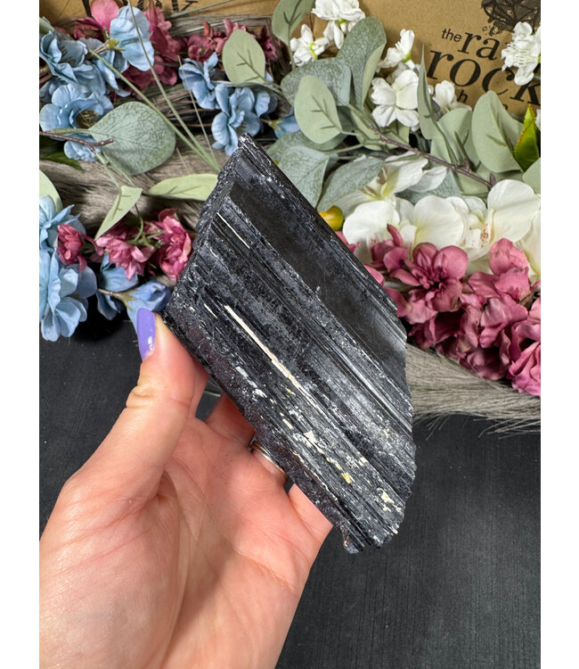 Raw Black Tourmaline Specimen #230, 512gr
