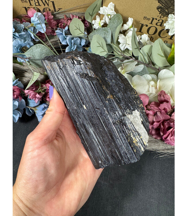 Raw Black Tourmaline Specimen #226, 874gr