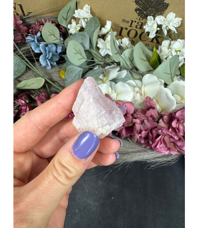 Rough Kunzite Piece #184, 30.5gr