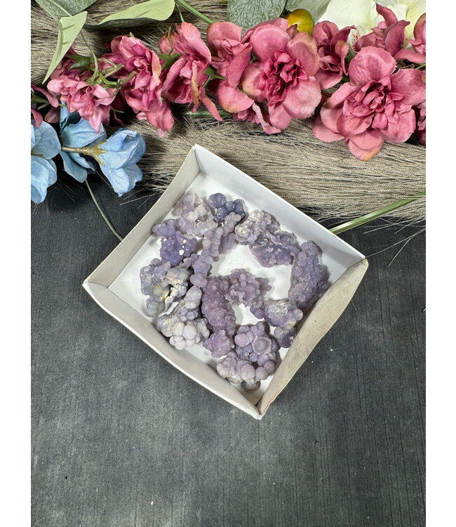 Grape Agate Mini Lot #8, 110gr