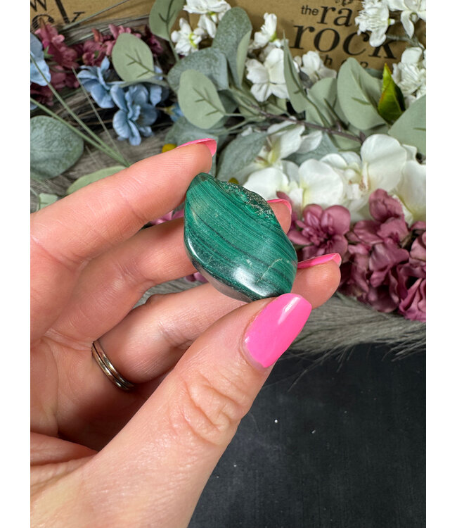 Polished Malachite #150, 24gr