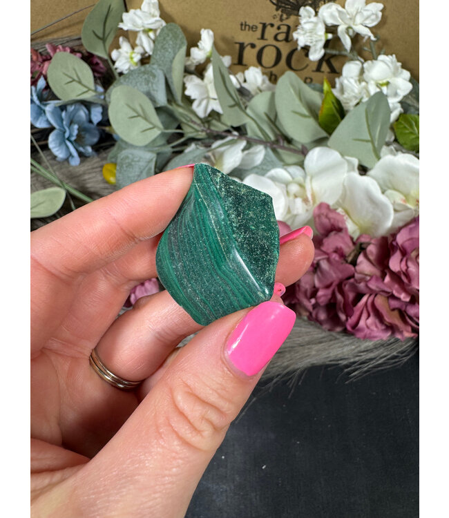 Polished Malachite #151, 28gr