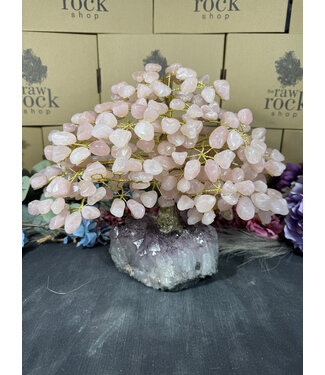 Rose Quartz Tree #1, 3.894kg