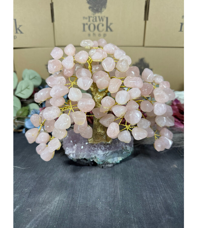 Rose Quartz Tree #2, 1.286kg