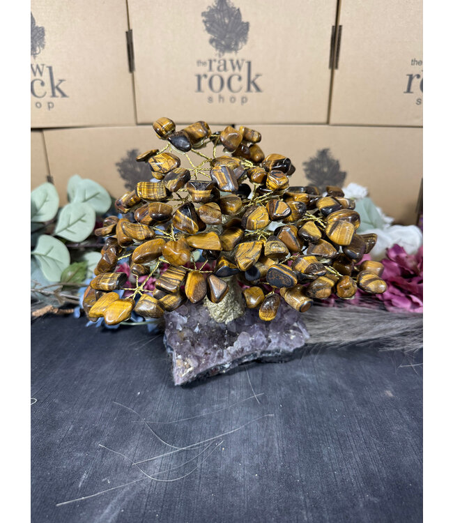 Tiger Eye Tree #2, 1.362kg